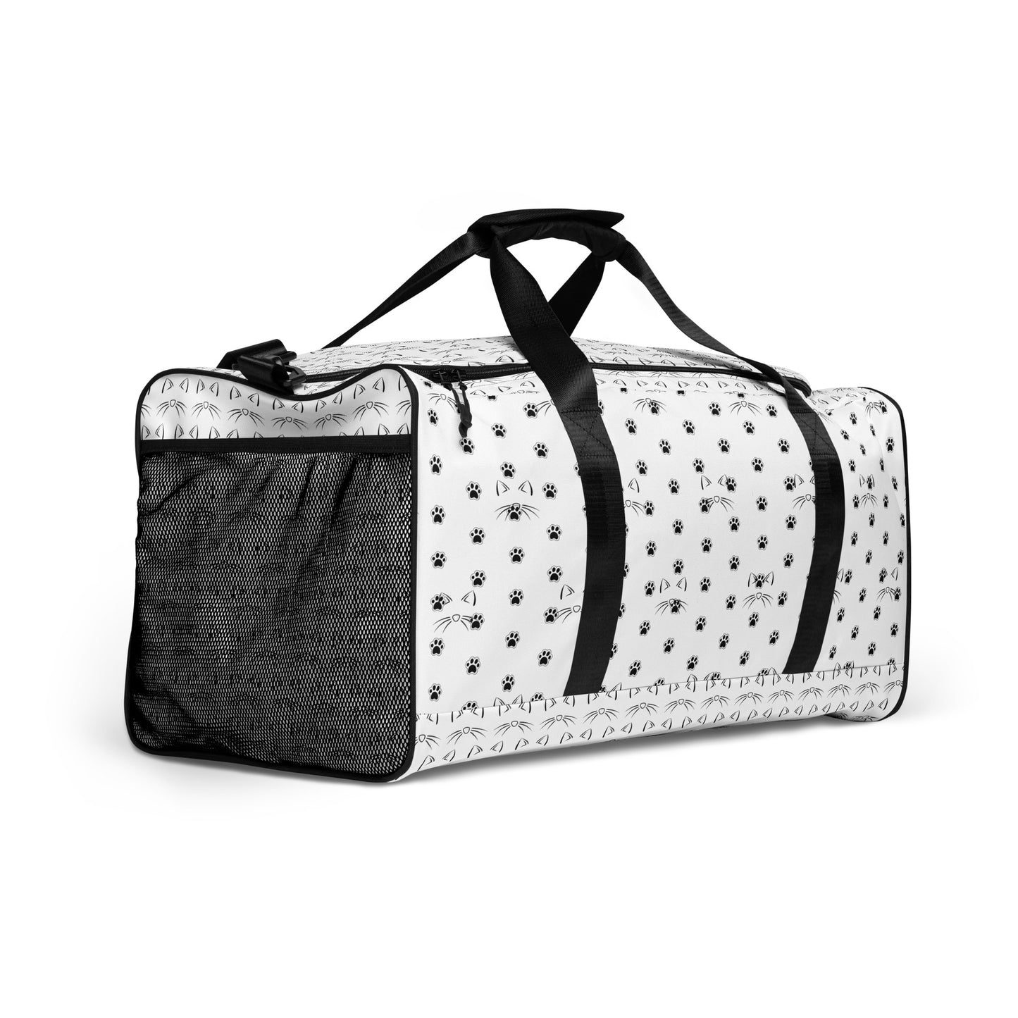 Whiskers and Paw Prints Duffle bag