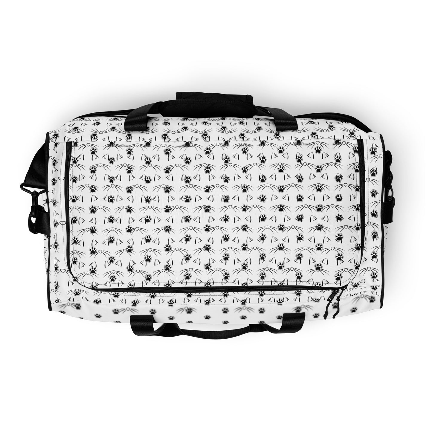 Whiskers and Paw Prints Duffle bag