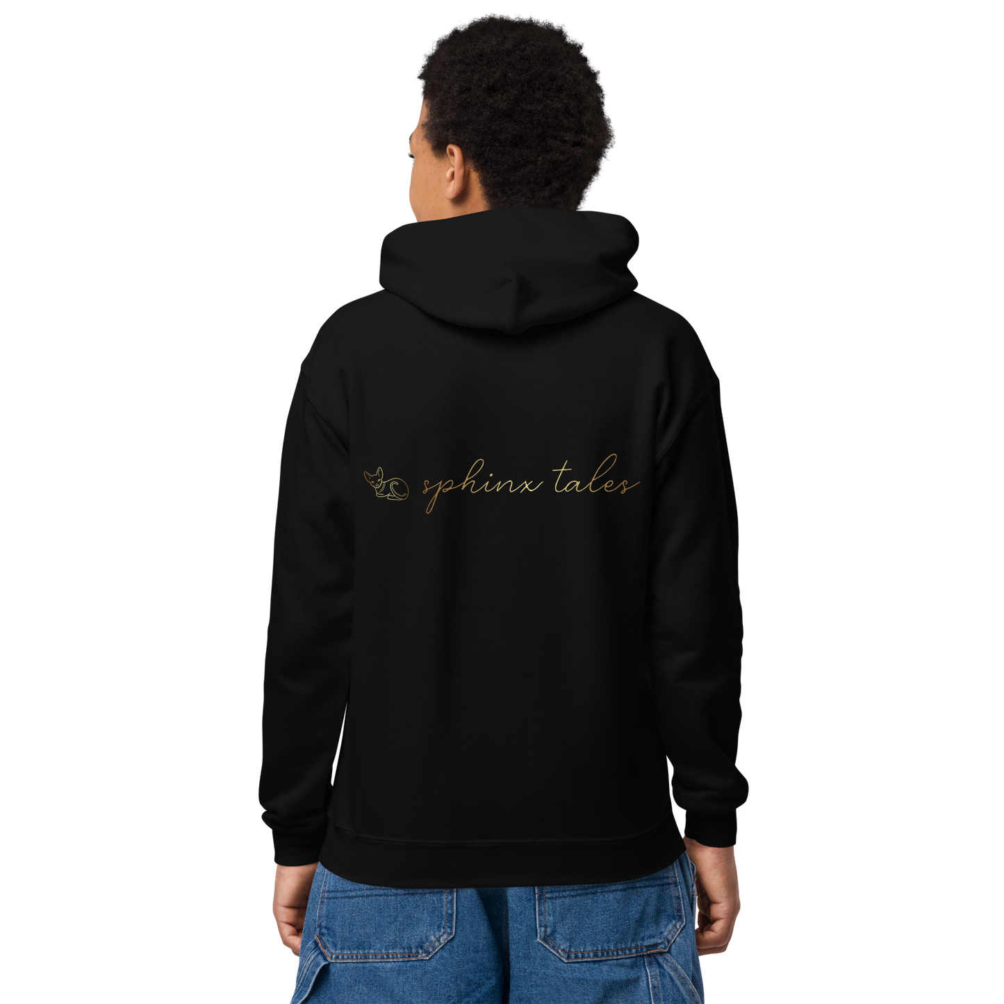 Sphinx Tales Logo Youth Hoodie - Black