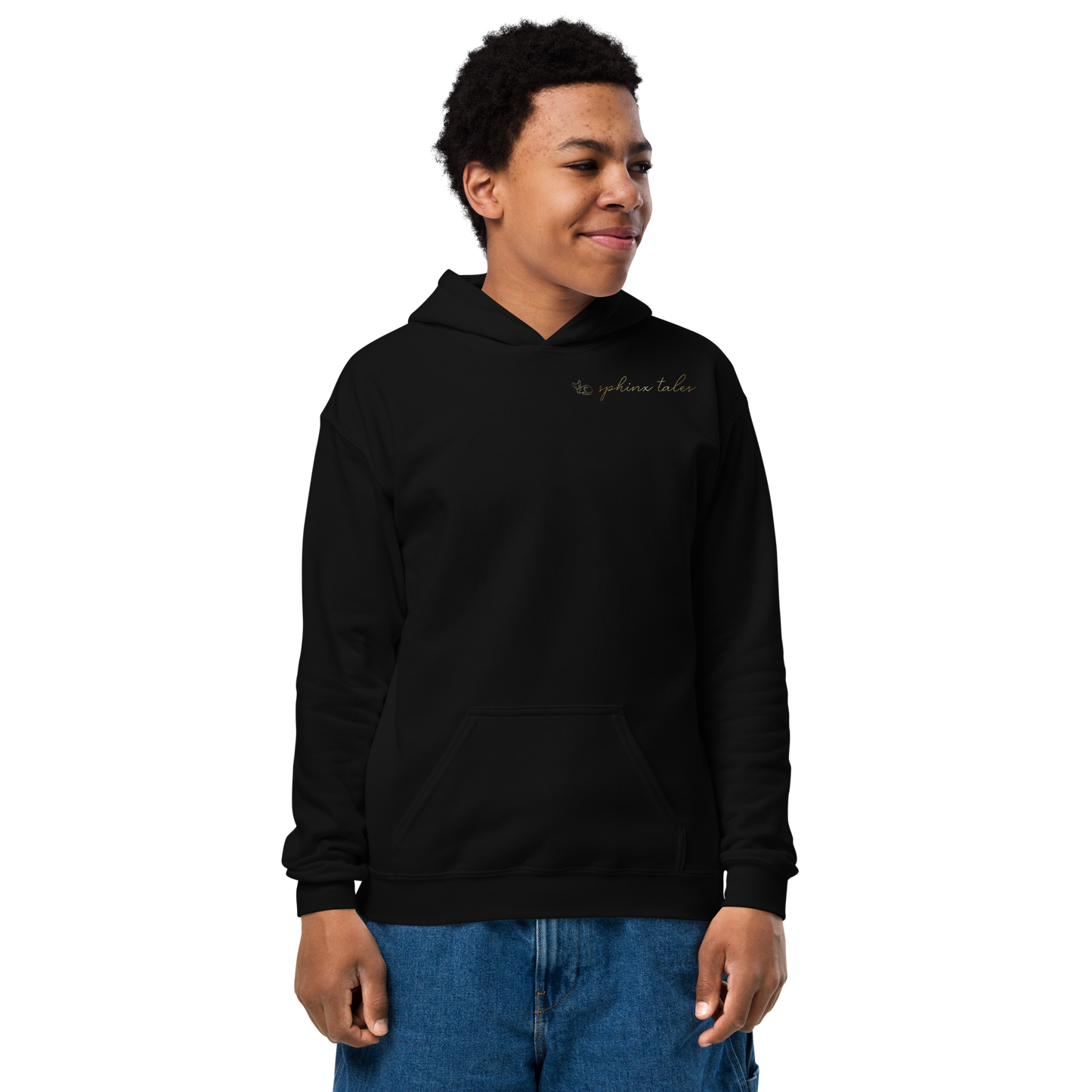 Sphinx Tales Logo Youth Hoodie - Black